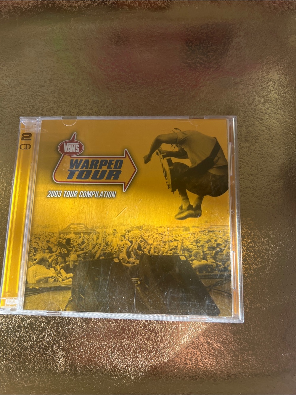 #2153**Vans Warped Tour 2003 Compilation CD - Yellow Cover